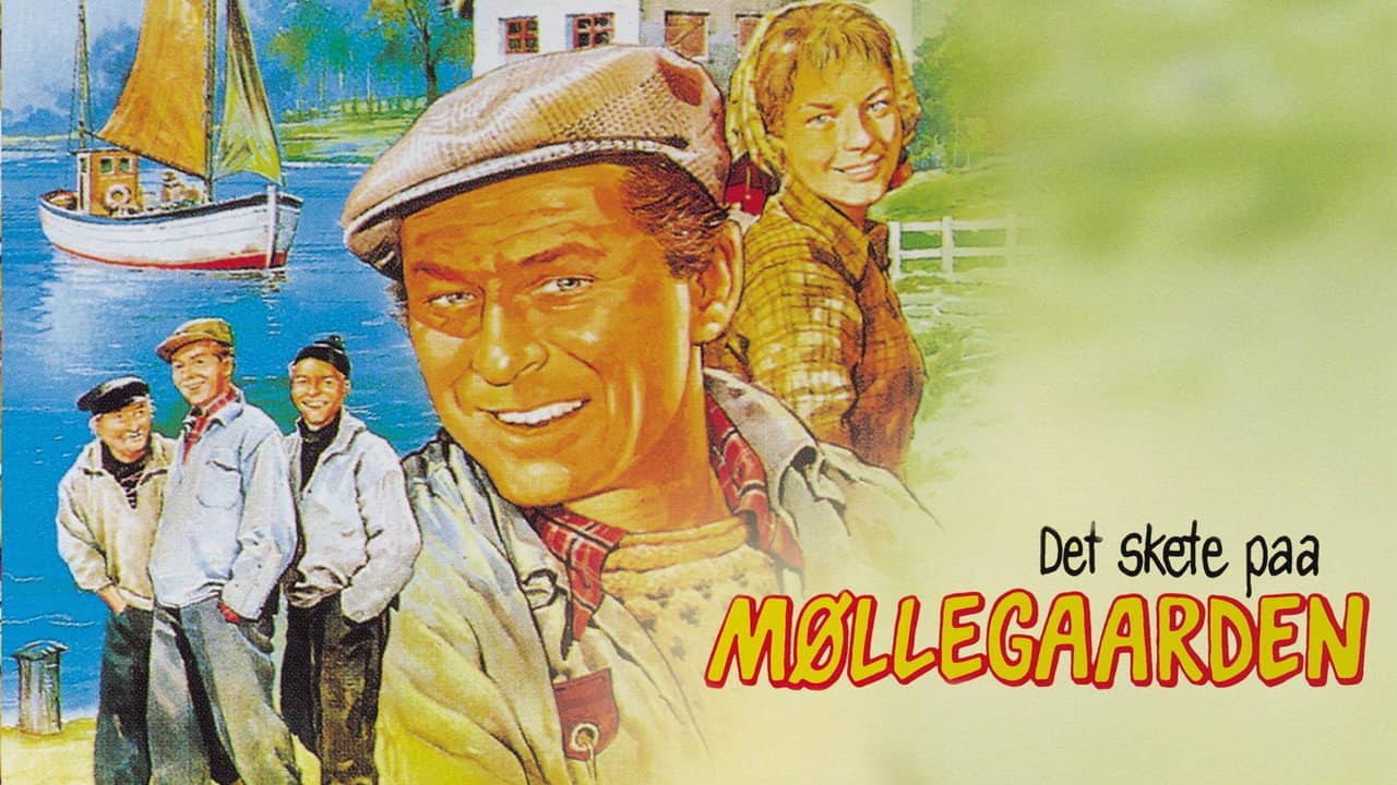 Det skete paa Møllegaarden backdrop