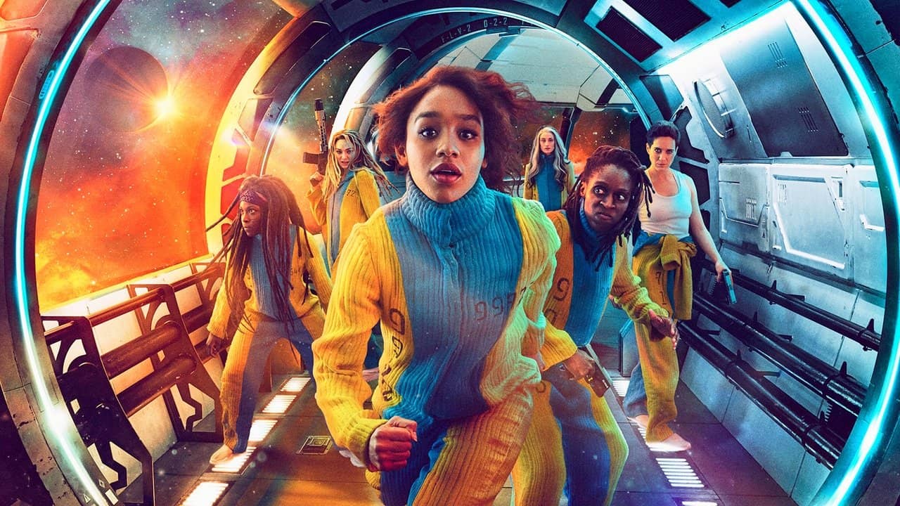 Intergalactic backdrop