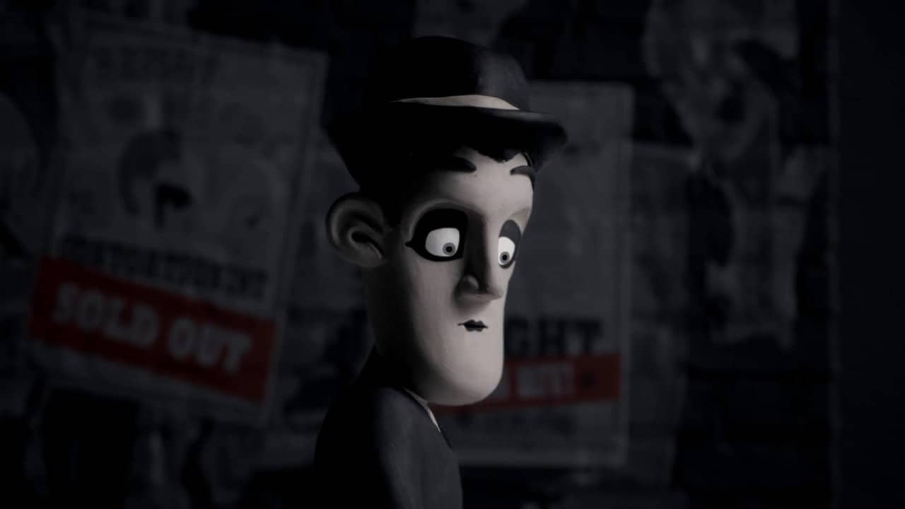Mr. Plastimime backdrop