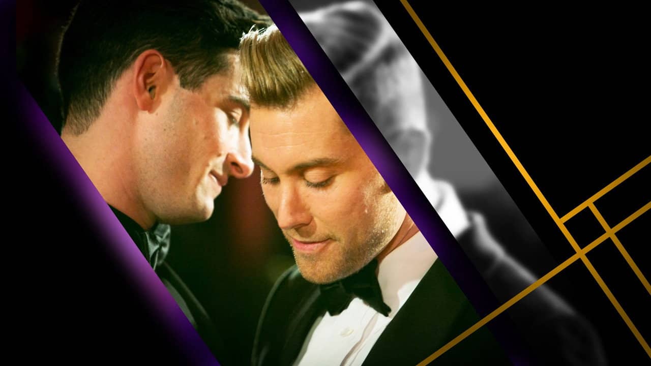 Lance Loves Michael: The Lance Bass Wedding backdrop