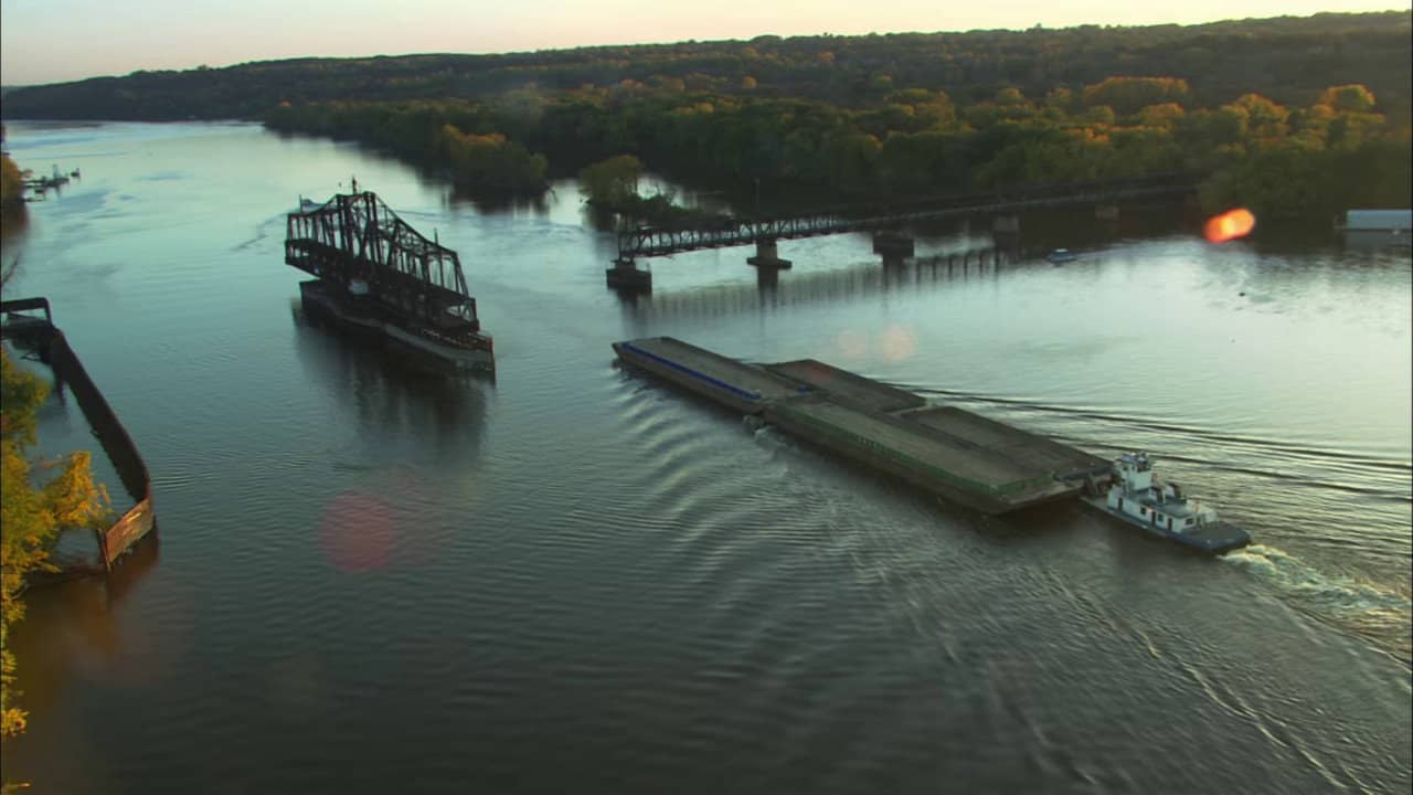 Troubled Waters: A Mississippi River Story backdrop