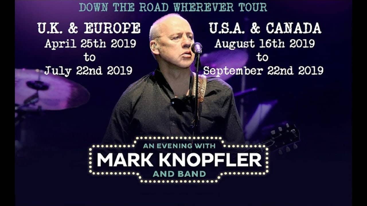 Mark Knopfler - Milano 2019 backdrop