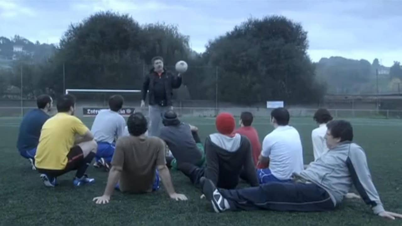 Fútbol de alterne backdrop