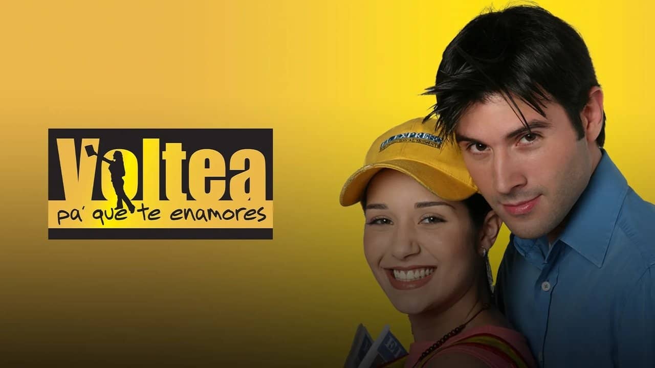 Voltea pa' que te enamores backdrop