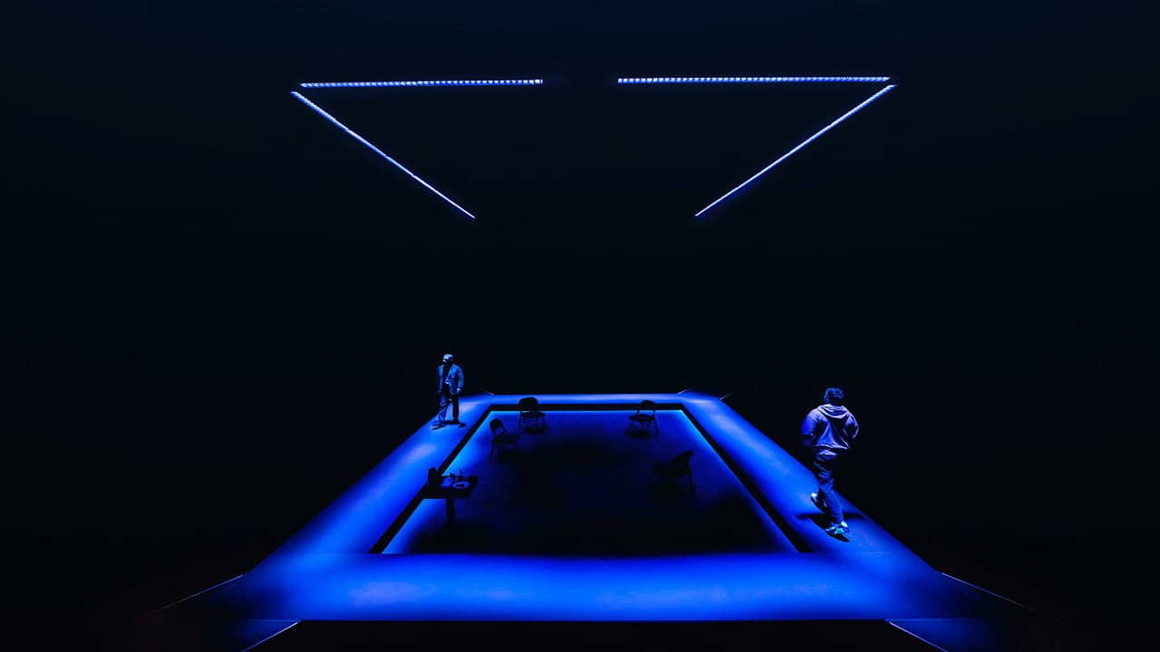 National Theatre Live: The Fifth Step backdrop