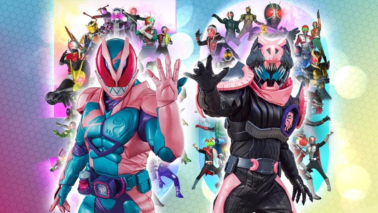 50th Birthday Anniversary! Kamen Rider History: Revice Edition backdrop