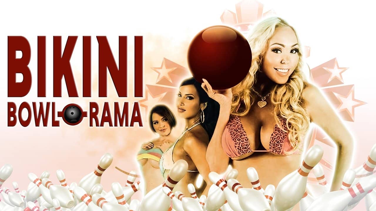 Bikini Bowl-O-Rama backdrop