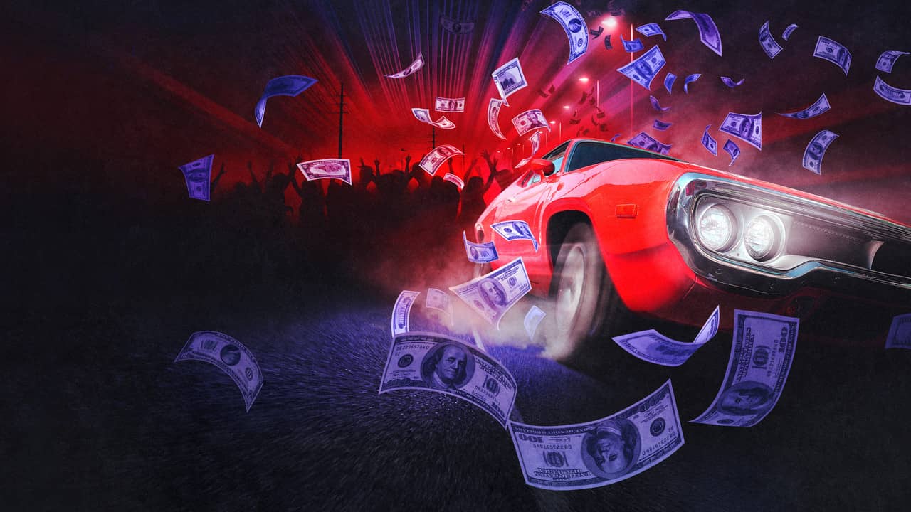 Street Outlaws: Mega Cash Days backdrop