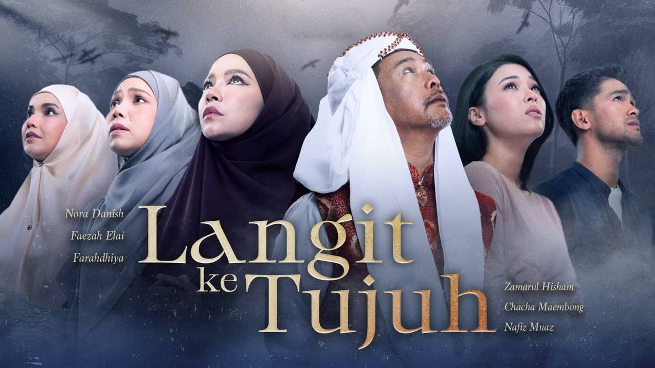 LANGIT KE TUJUH backdrop