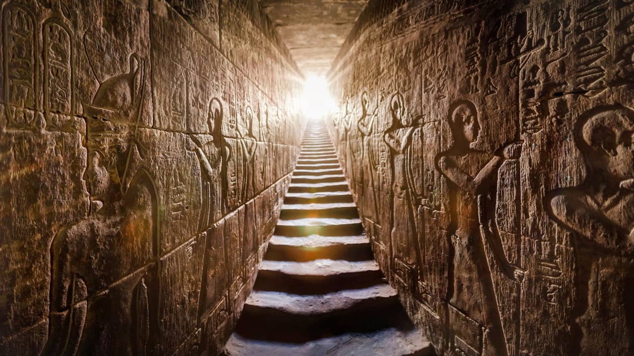 The Egypt Code Breakers backdrop