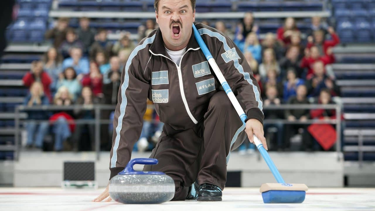 Curling King backdrop