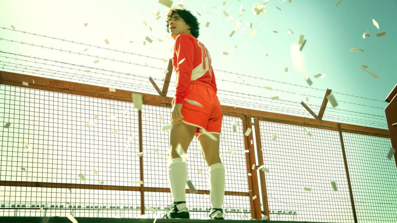Maradona, Blessed Dream backdrop