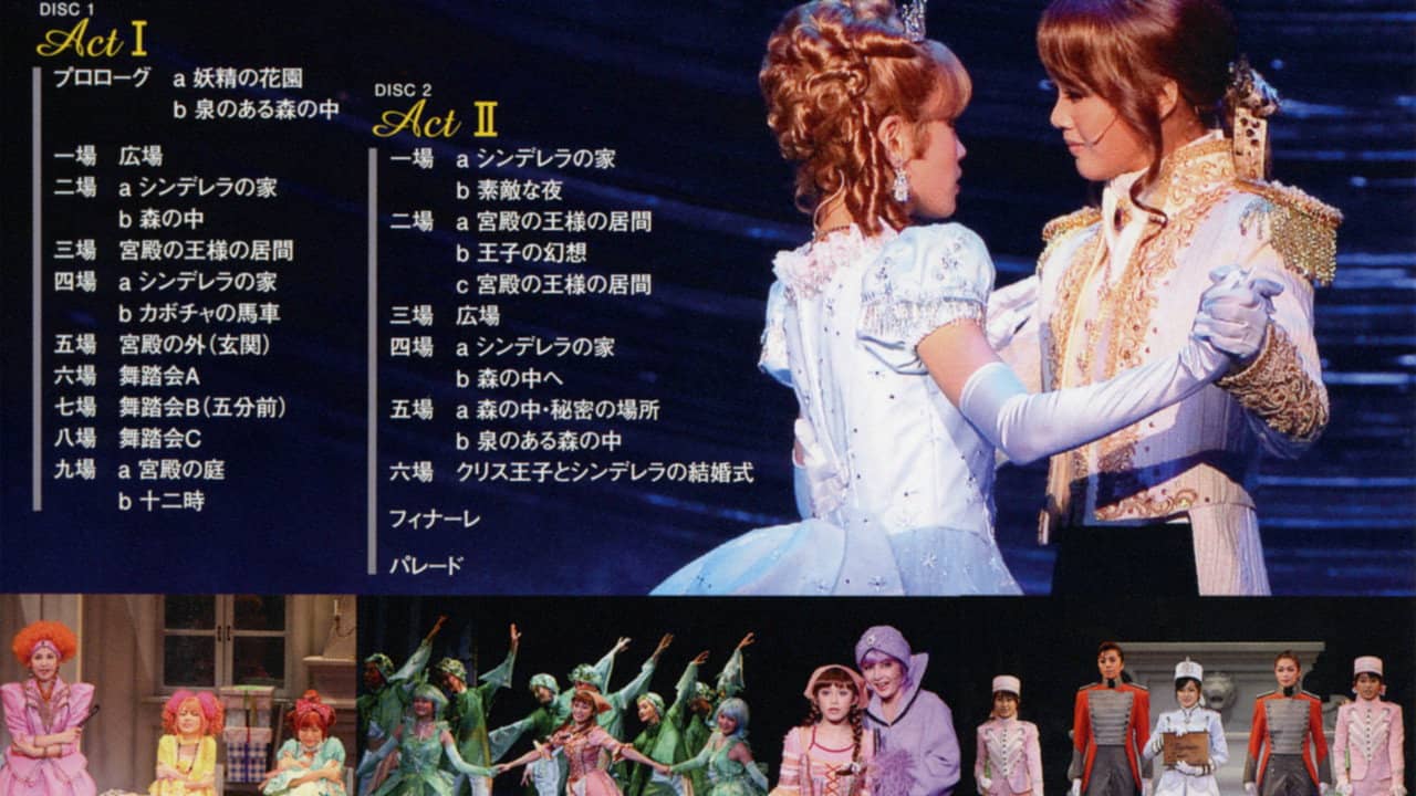 Cinderella the Musical backdrop