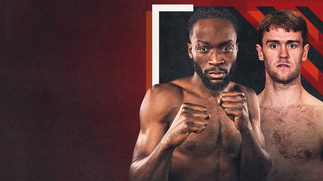 Denzel Bentley vs. Danny Dignum backdrop