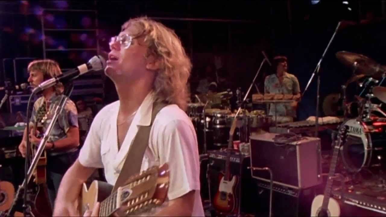 America - Live in Central Park 1979 backdrop