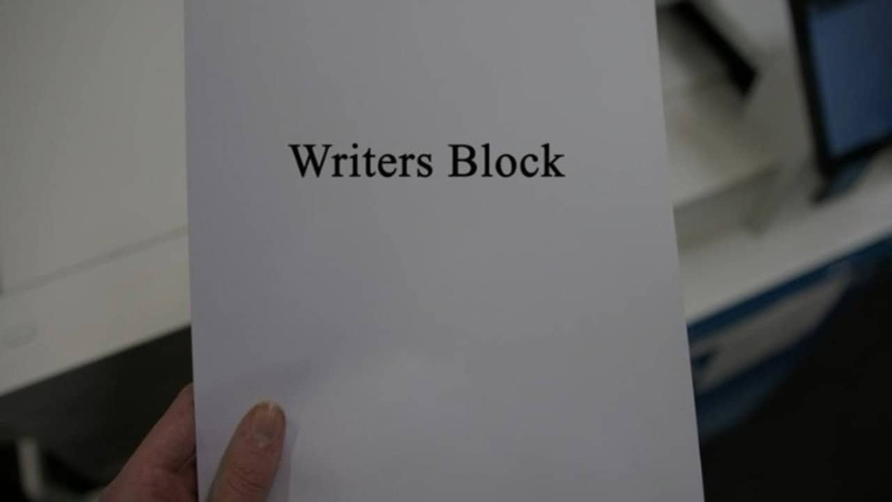 Writers Block backdrop