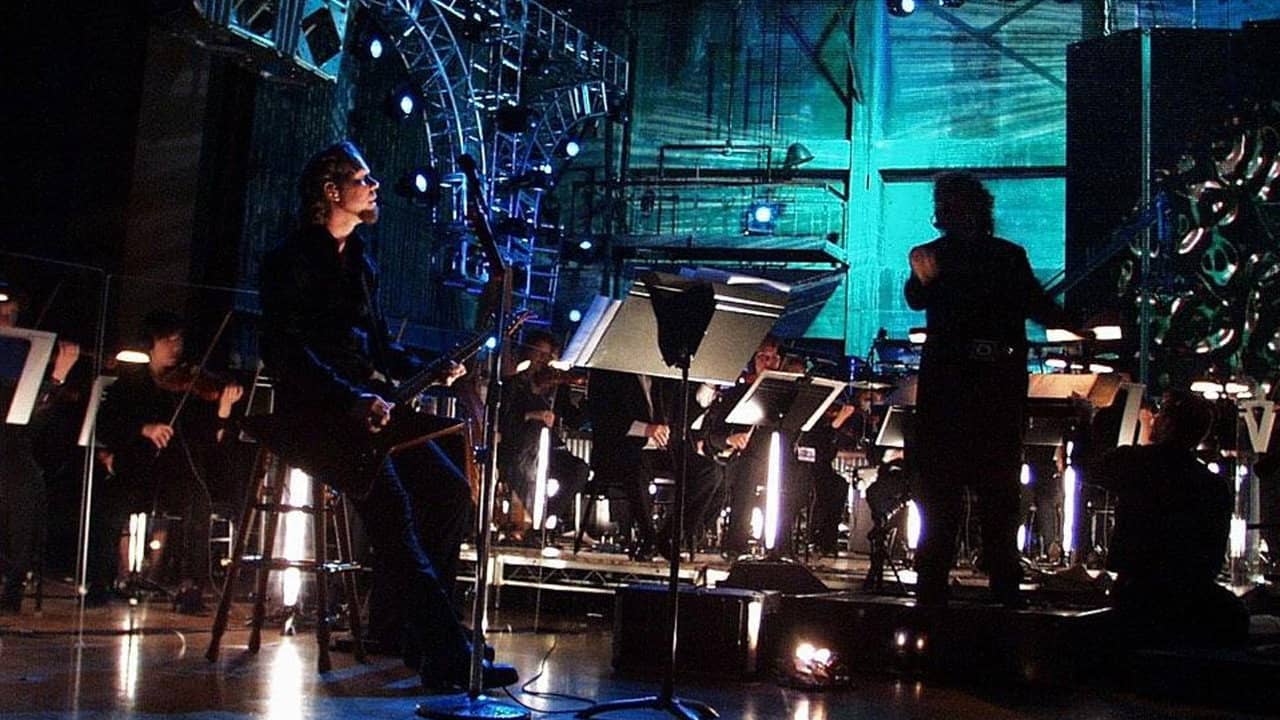 Metallica and San Francisco Symphony: S&M backdrop