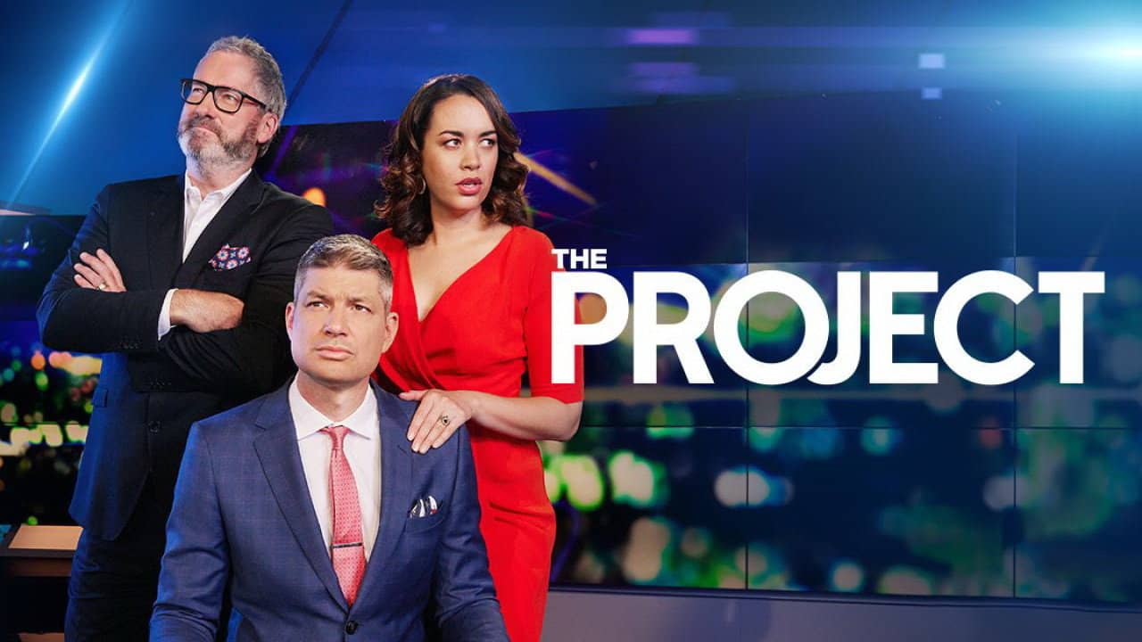 The Project backdrop
