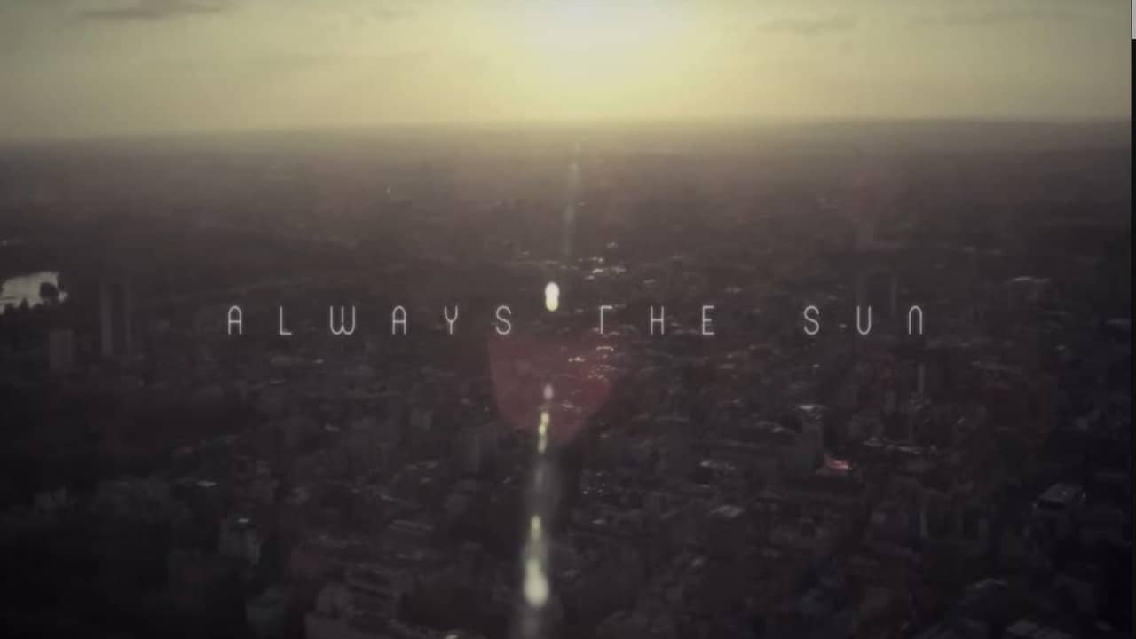 Always the Sun backdrop