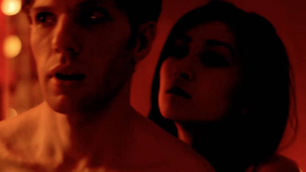 Red Lights backdrop