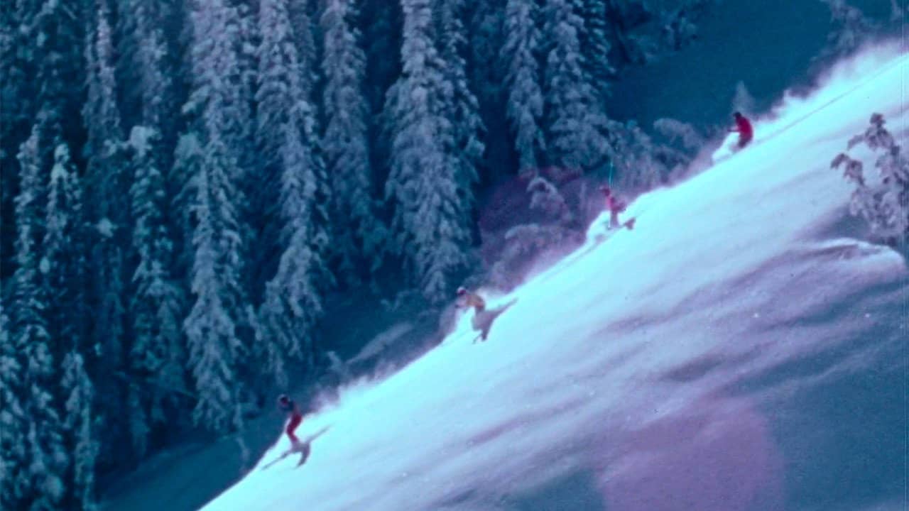 In Search of Skiing backdrop