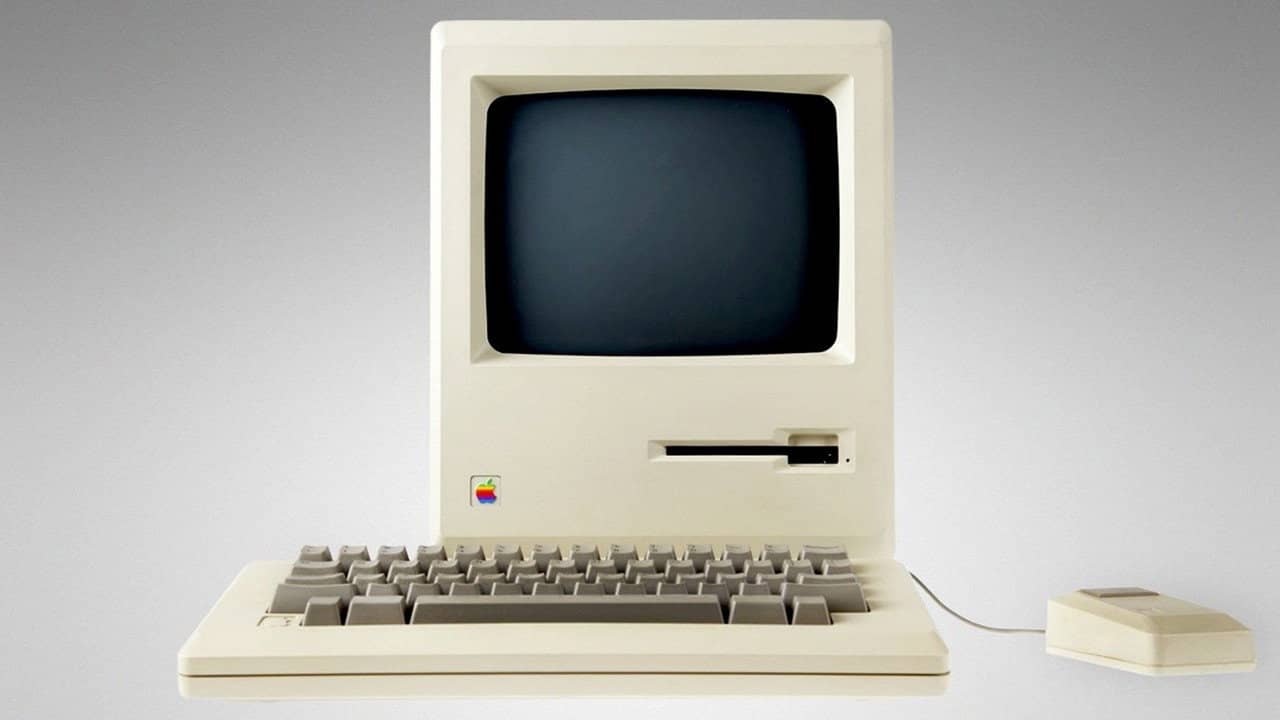 Welcome to Macintosh backdrop