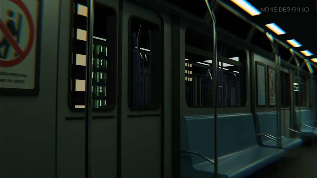 Subway backdrop