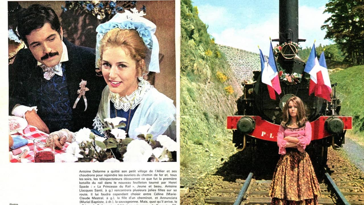 La Princesse du rail backdrop