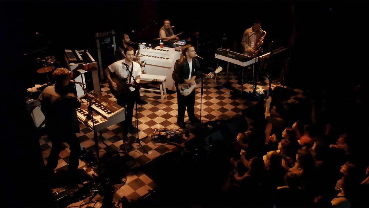 Bleachers – Live at Bowery Ballroom backdrop