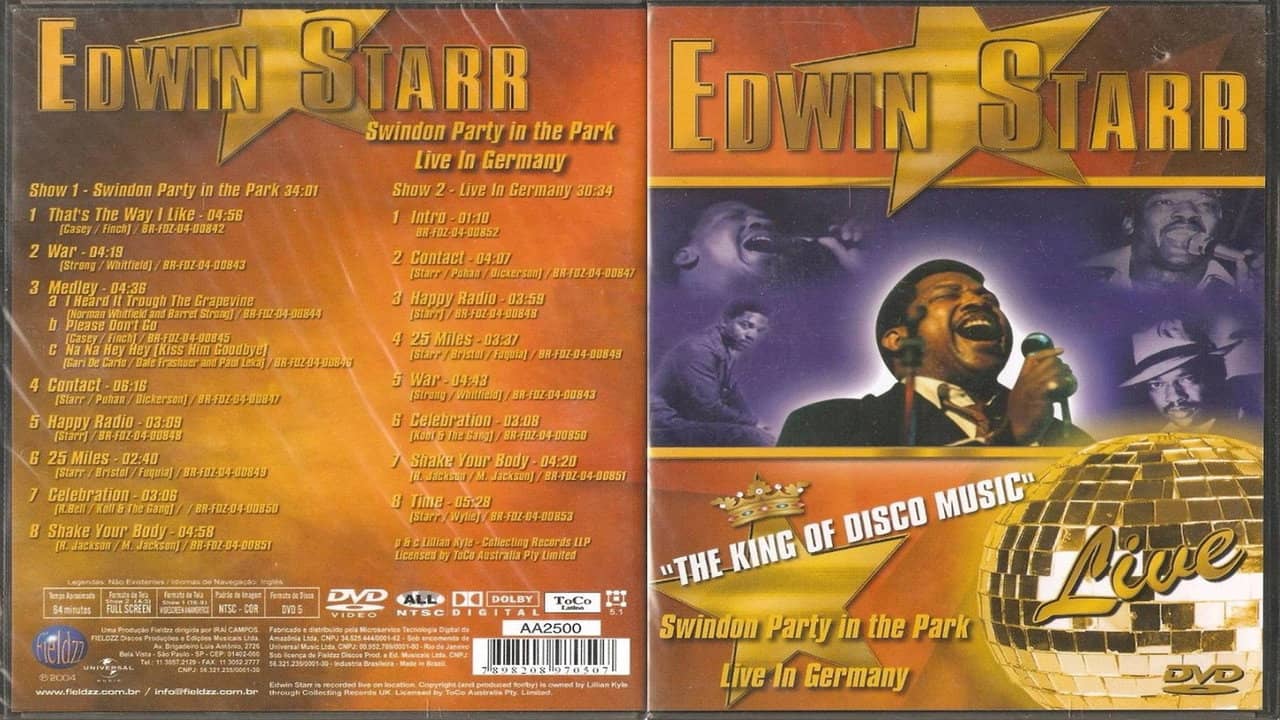 Edwin Starr - Party - Germany backdrop