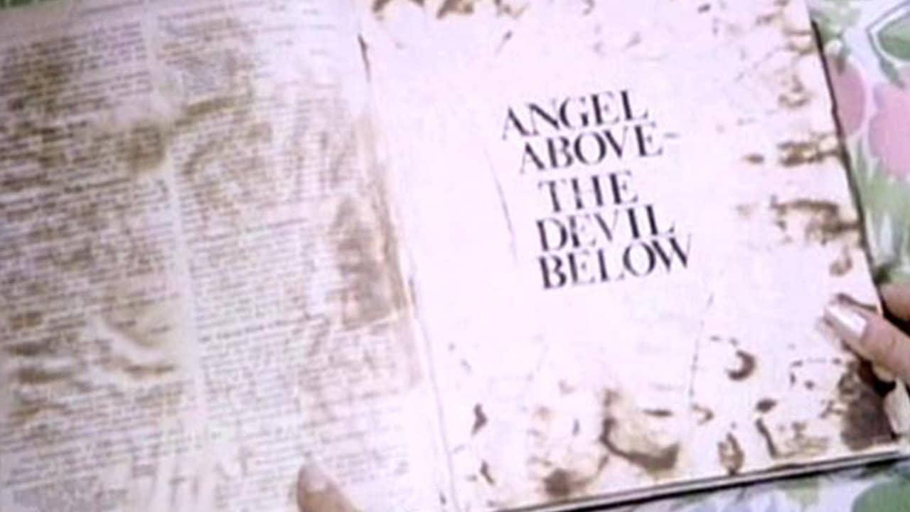 Angel Above - and the Devil Below backdrop