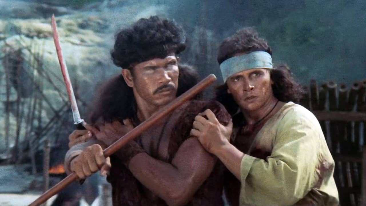 The Warrior and The Blind Swordsman backdrop