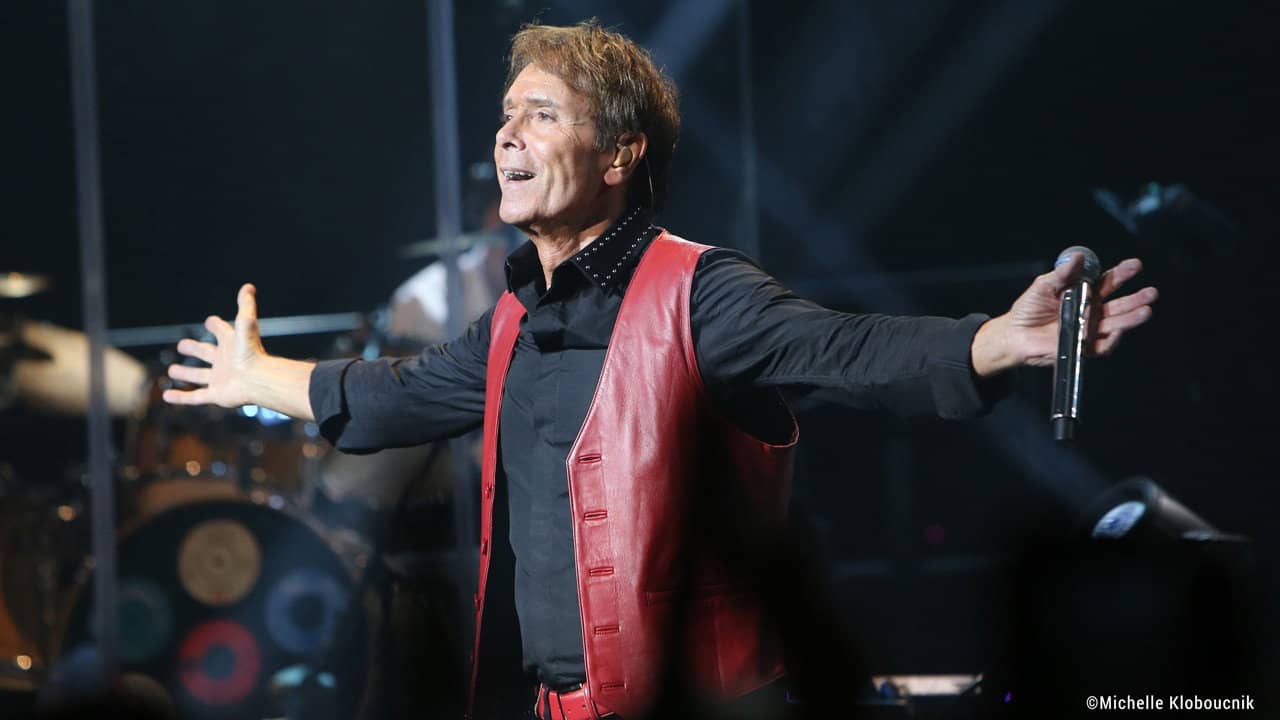 Cliff Richard 60th Anniversary Concert backdrop