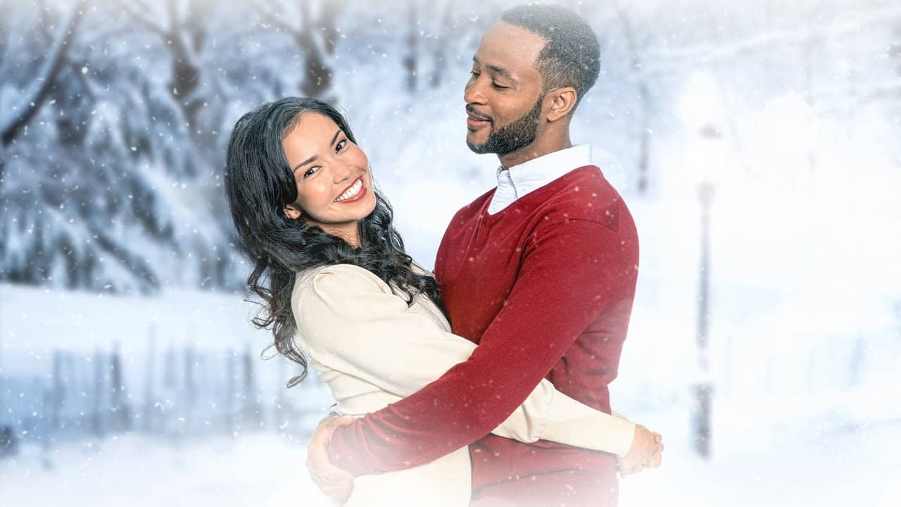 Saying Yes to Christmas backdrop
