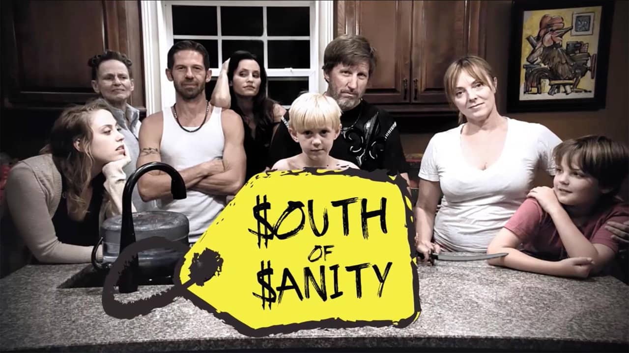 South of Sanity backdrop