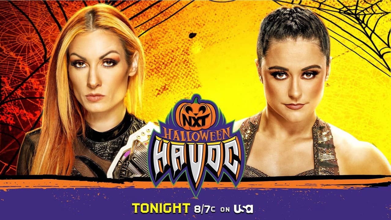 NXT Halloween Havoc 2023 - Night 1 backdrop
