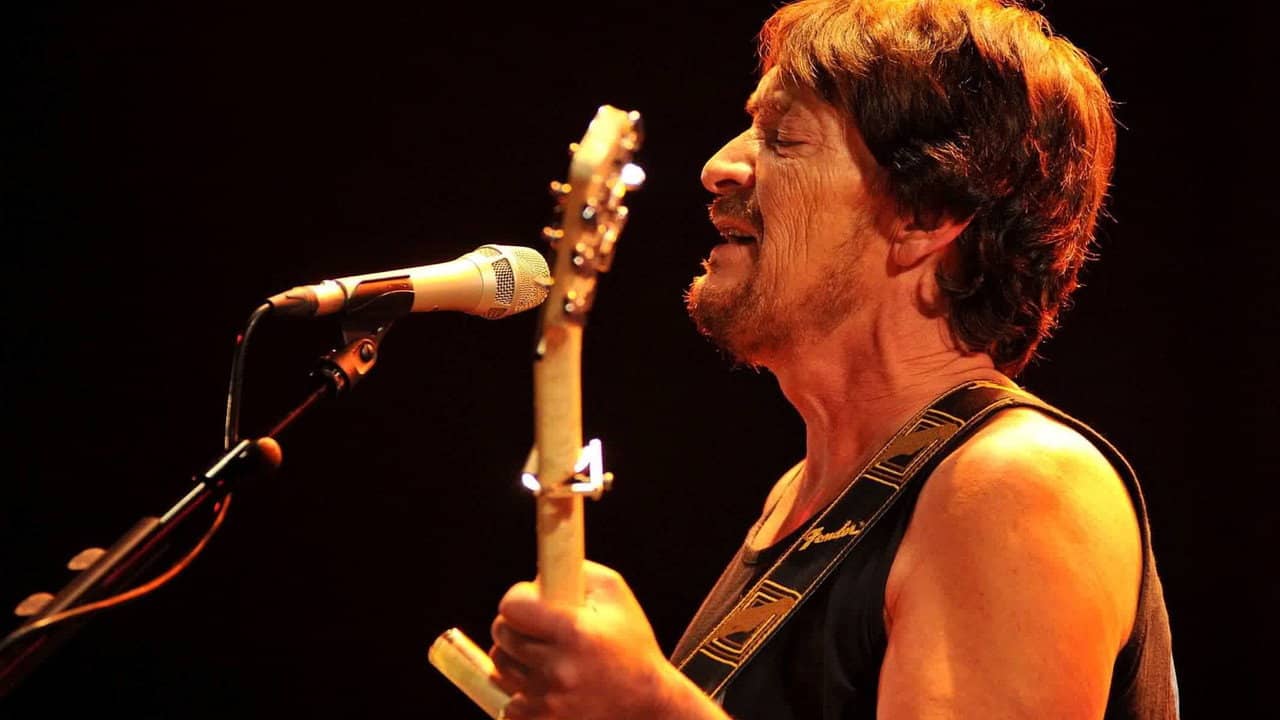 Chris Rea: Montreux Jazz Festival backdrop
