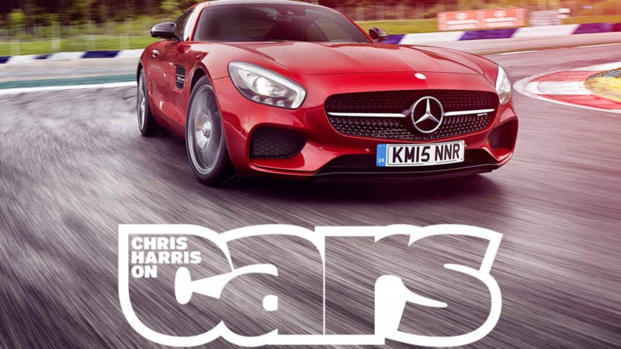Chris Harris on Cars backdrop