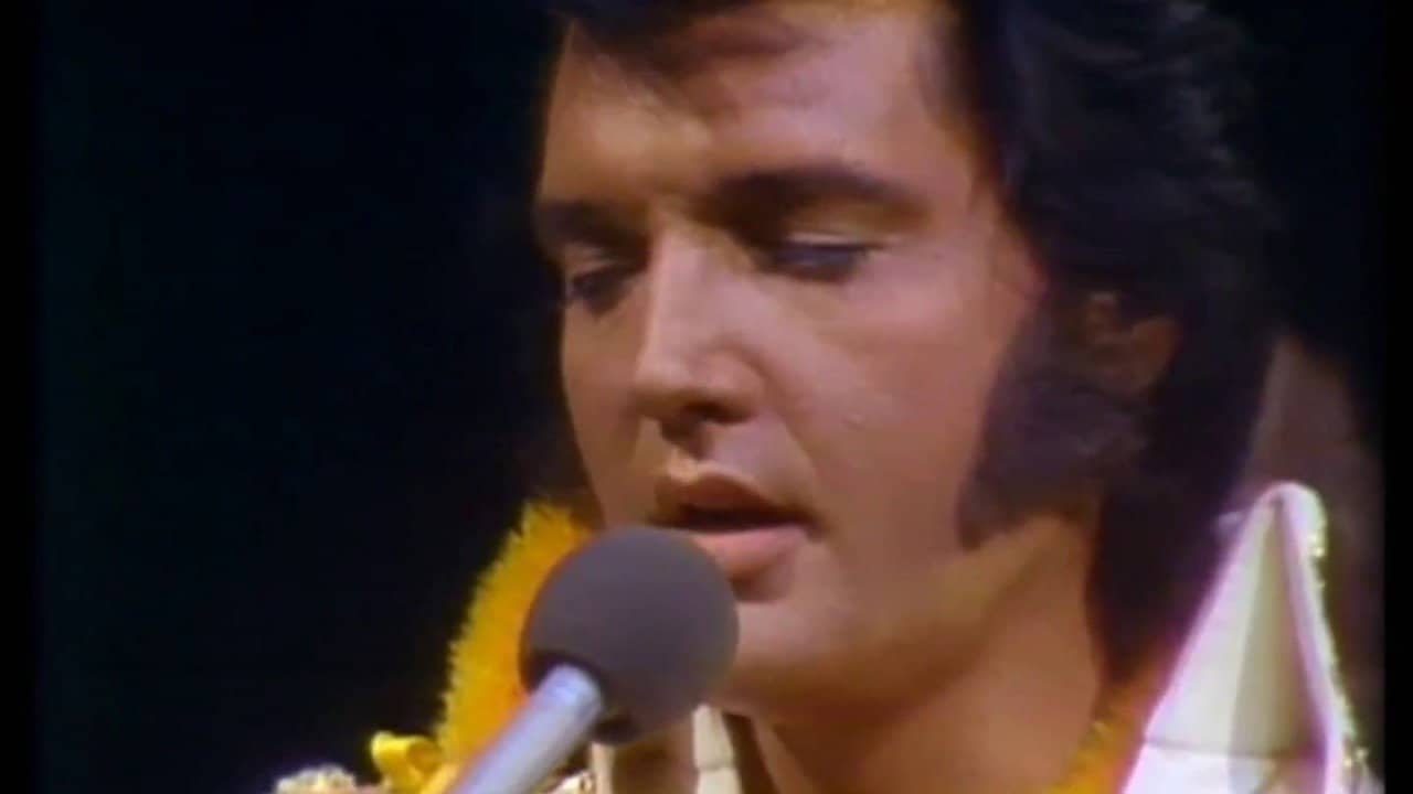 Elvis: The Alternate Aloha Concert backdrop