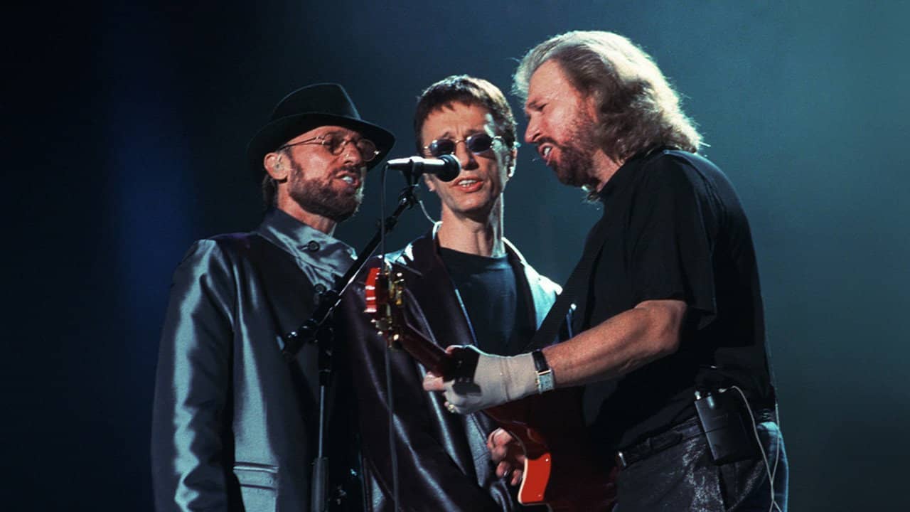 Bee Gees One Night Only In Australia backdrop