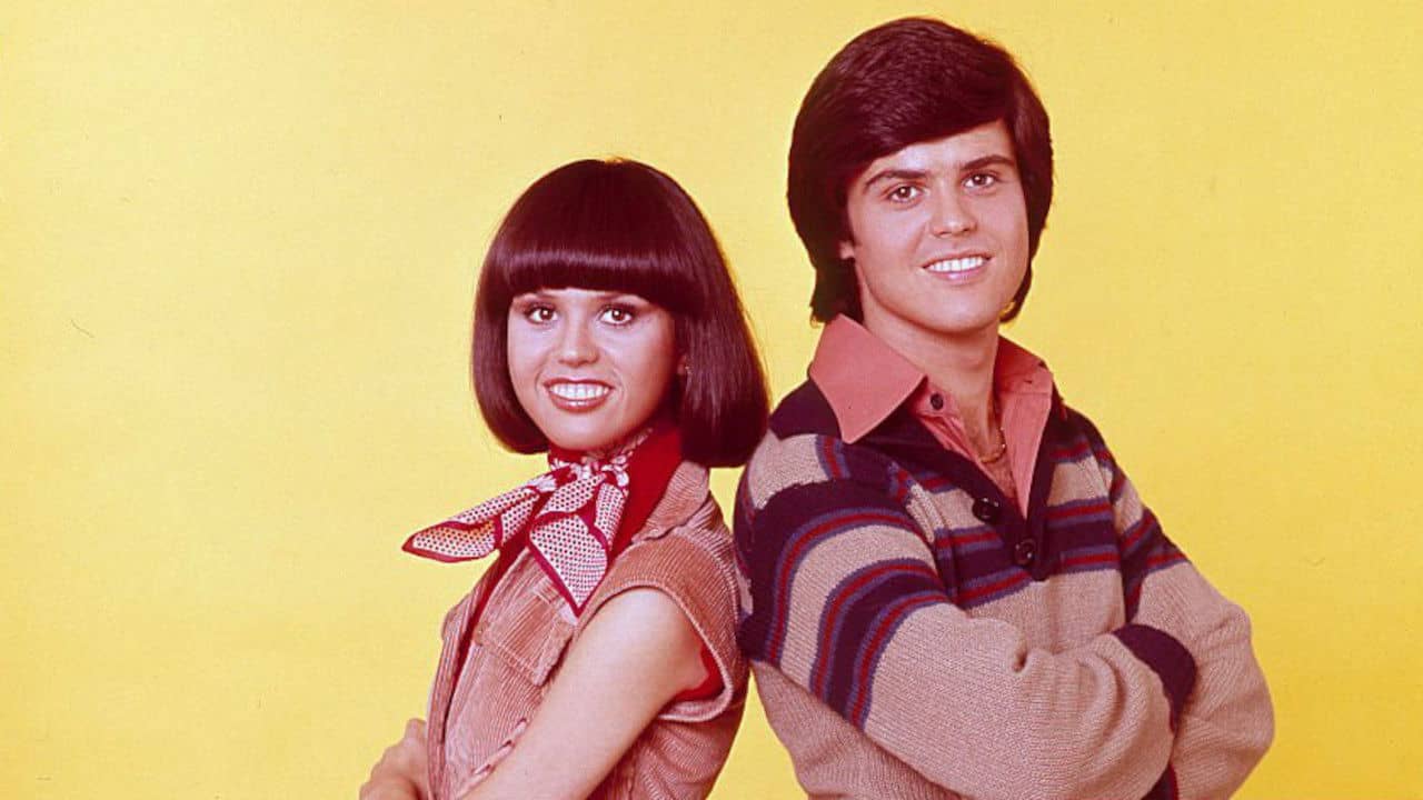 Donny & Marie backdrop