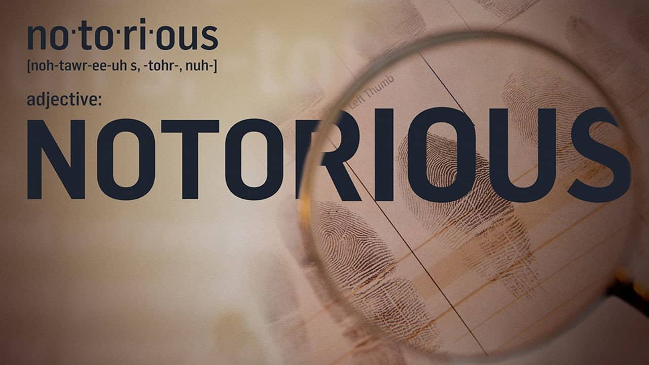 Notorious backdrop
