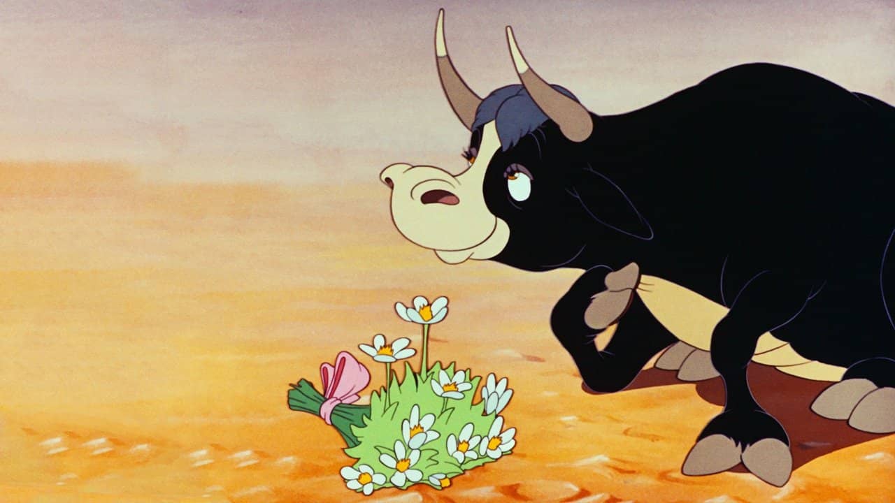 Ferdinand the Bull backdrop