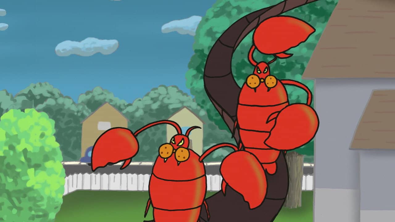 Invasion of the Space Lobsters backdrop