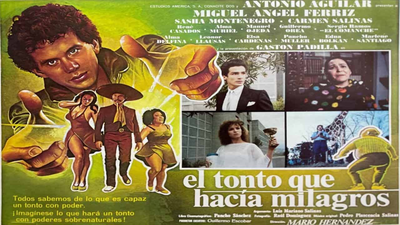 El tonto que hacía milagros backdrop
