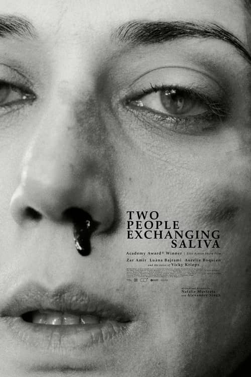 Two People Exchanging Saliva