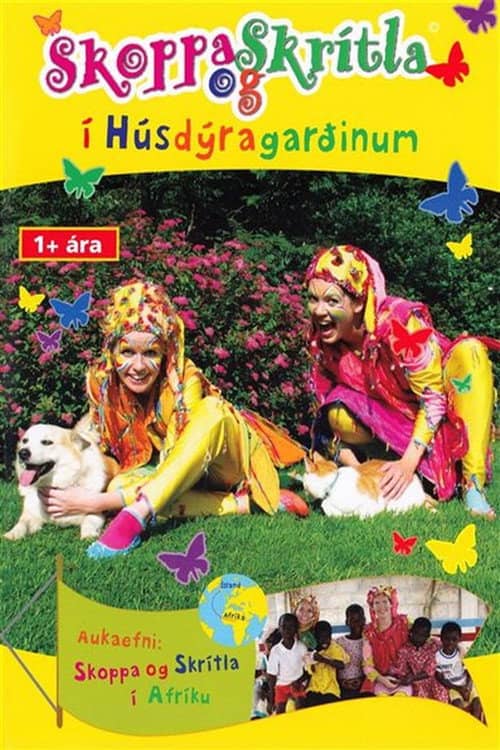 Skoppa og Skrítla í Húsdýragarðinum