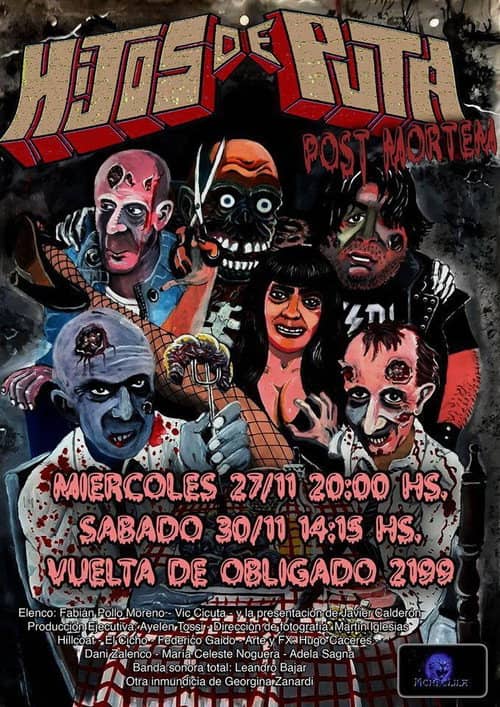 Hijos de puta post mortem