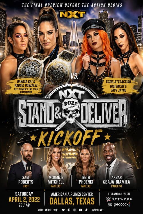 WWE NXT Stand & Deliver Kickoff