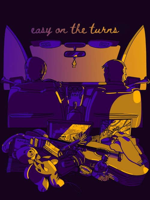 easy on the turns